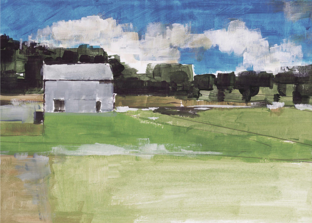 Barren Farm Barn Print No 2 | Canvas