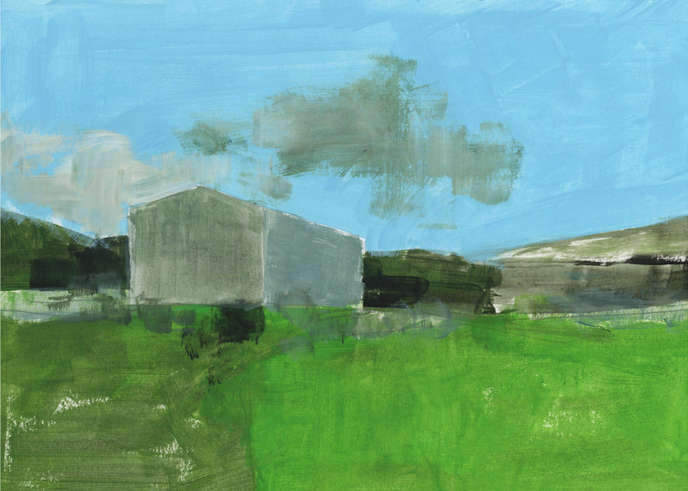 Barren Farm Barn Print No 1 | Canvas