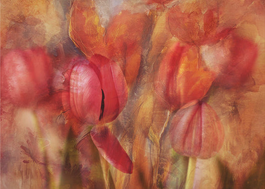 Painterly Tulips | Poster