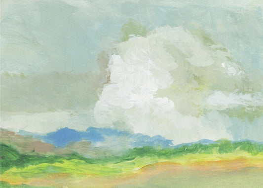 Big Clouds Landscape | Poster