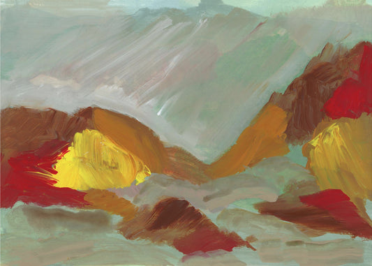 Wild Terrain Landscape | Canvas