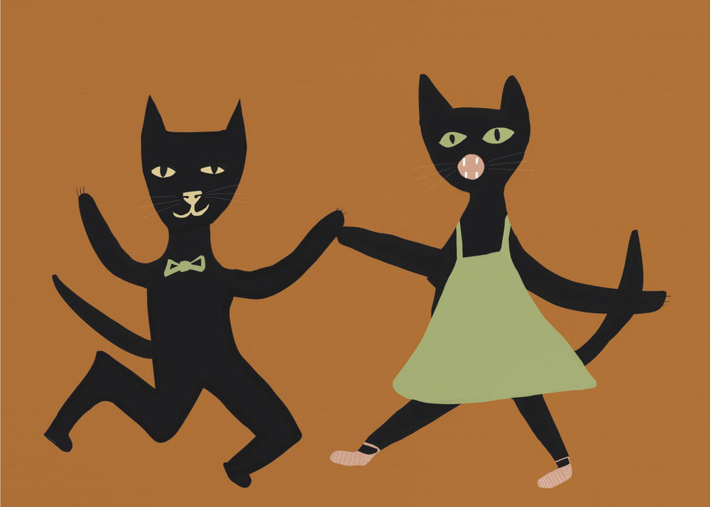 Dancing cats | Canvas
