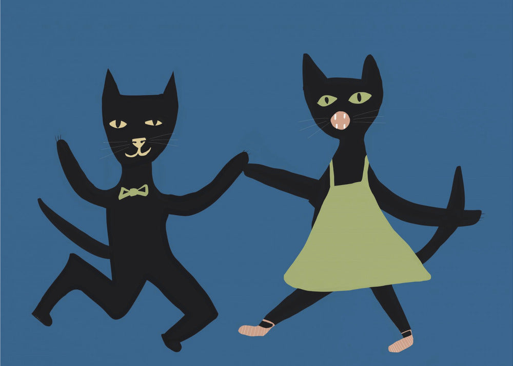 Dancing cats | Poster