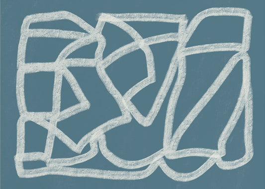 Blue abstract | Canvas