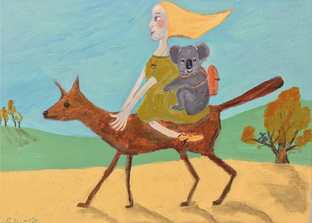 Off on an adventure. | Canvas