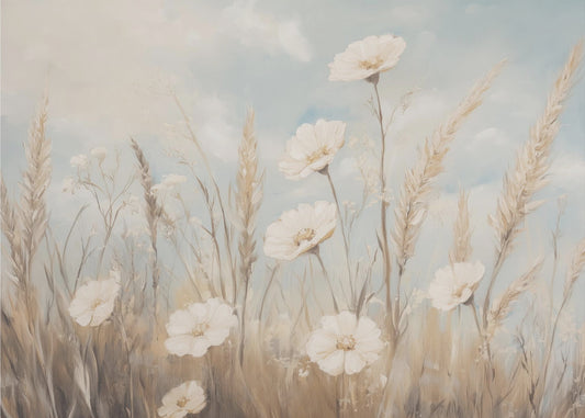 Serene Meadow Blossoms | Canvas
