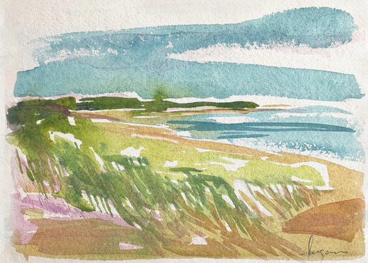 Blue skies colorful | Canvas