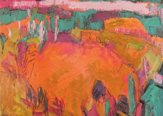 Wind at Her Back | Canvas