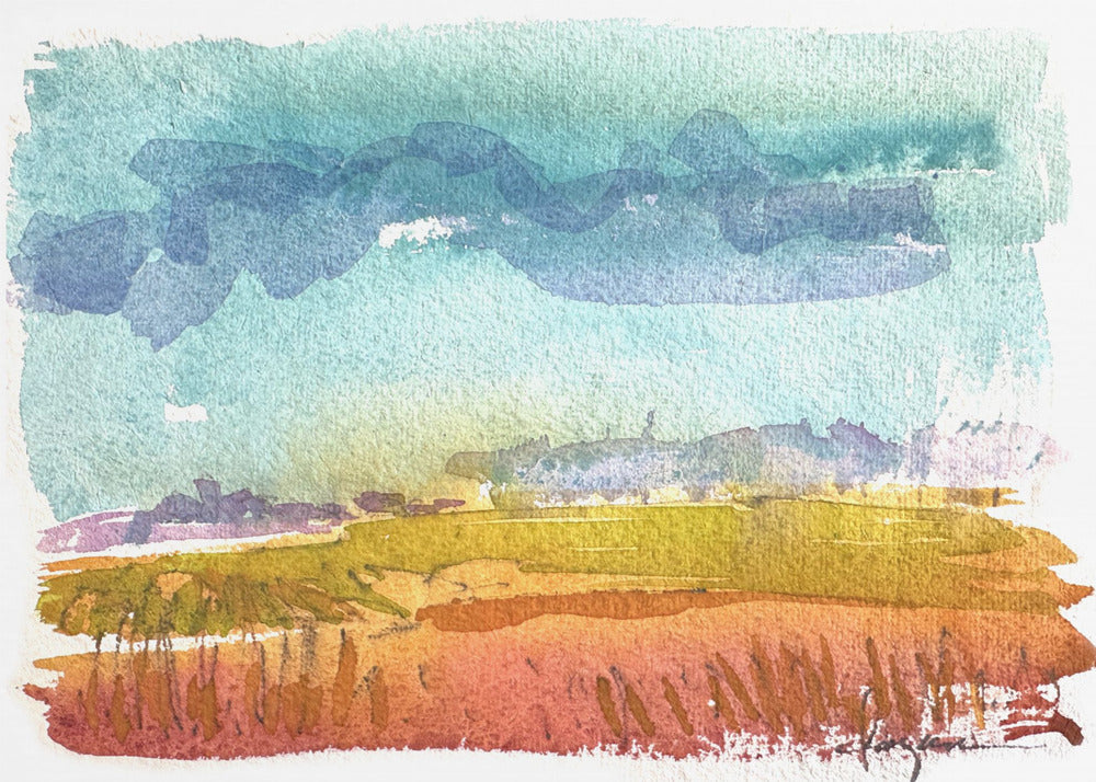 Blue Skies Horizon | Canvas