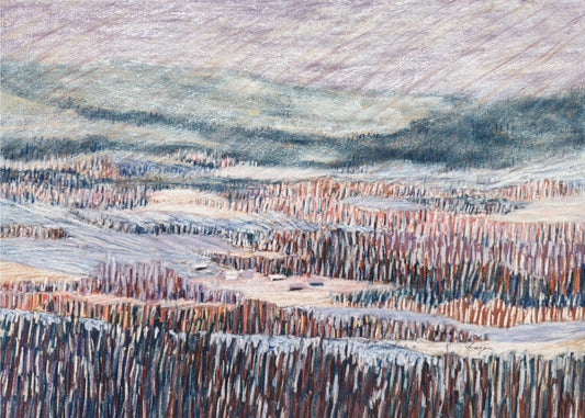 Winter landscape Tapestry | Poster