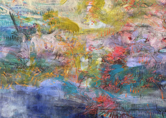 Expressionist inscription | Canvas