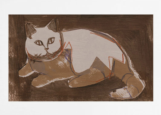 Purrfectly Mocha 1 | Canvas