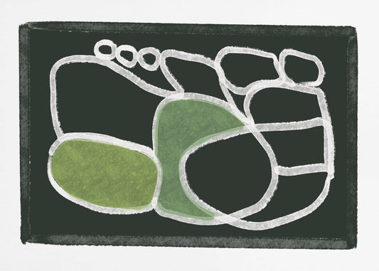 Line drawing abstracr | Canvas