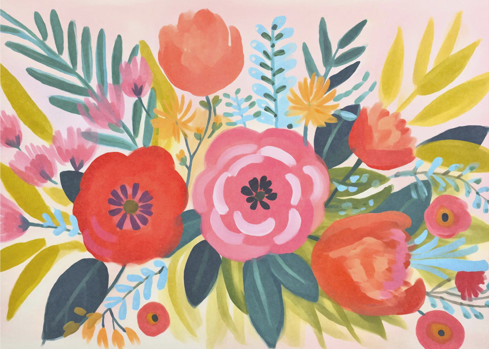 Whimsy Spring Garden | Canvas