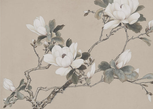 Chinoiserie Magnolia 005 | Canvas