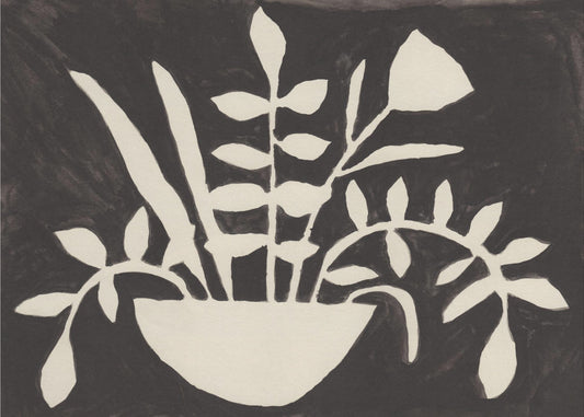 Leafy Silhouettes | Poster