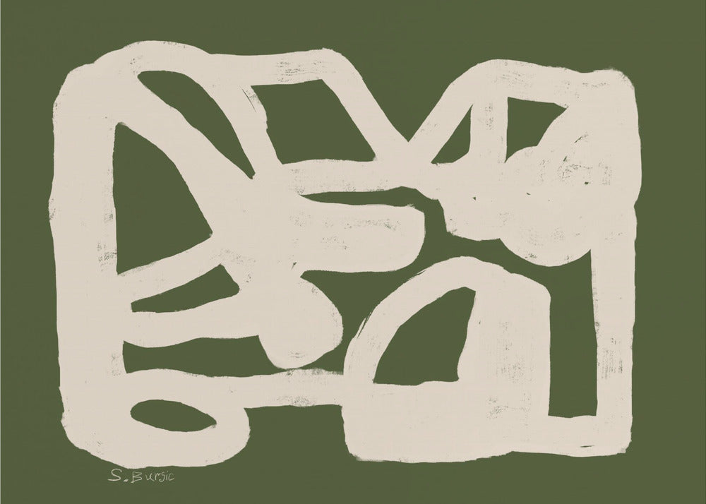 ABSTRACT Green | Canvas