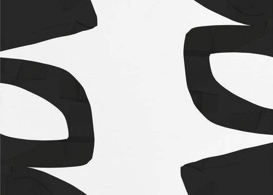 Big Black Shapes 2 | Canvas