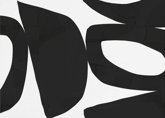 Big Black Shapes 3 | Canvas