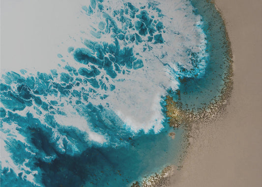 Aerial Beach - Sunset Beach | Canvas