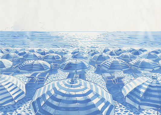 Striped Umbrellas | Canvas