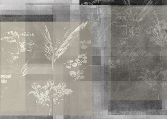 Abstract Botanicals in Neutral Tones | Poster