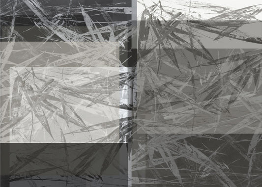 Abstract Botanicals in Neutral Tones | Poster