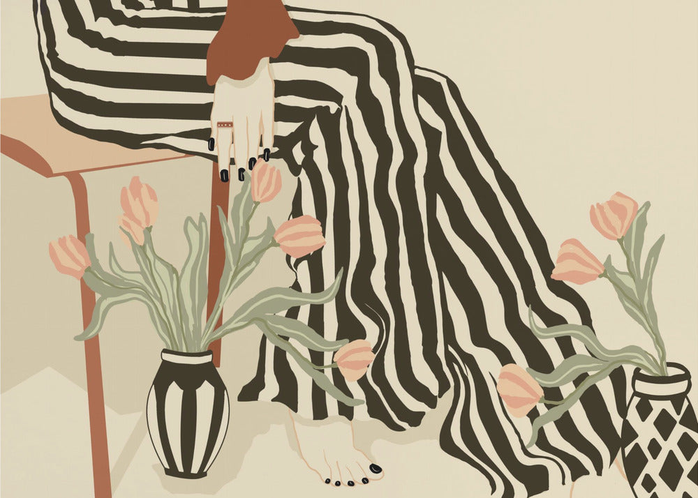 Tulips By My Feet | Poster