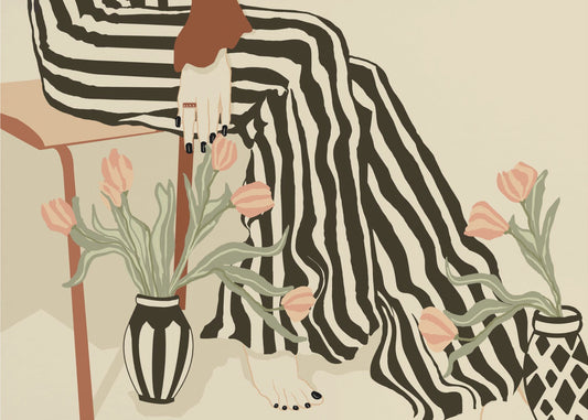 Tulips By My Feet | Poster