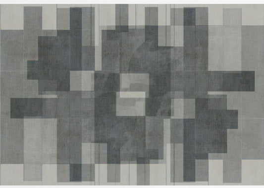 Mid Century Modern in Grayscale | Canvas