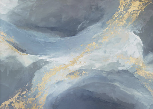 Golden Currents | Canvas