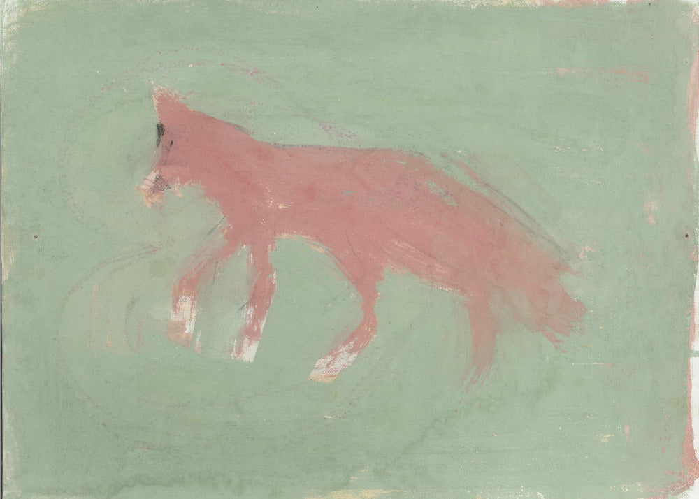 The Fox In Muted Tones | Poster