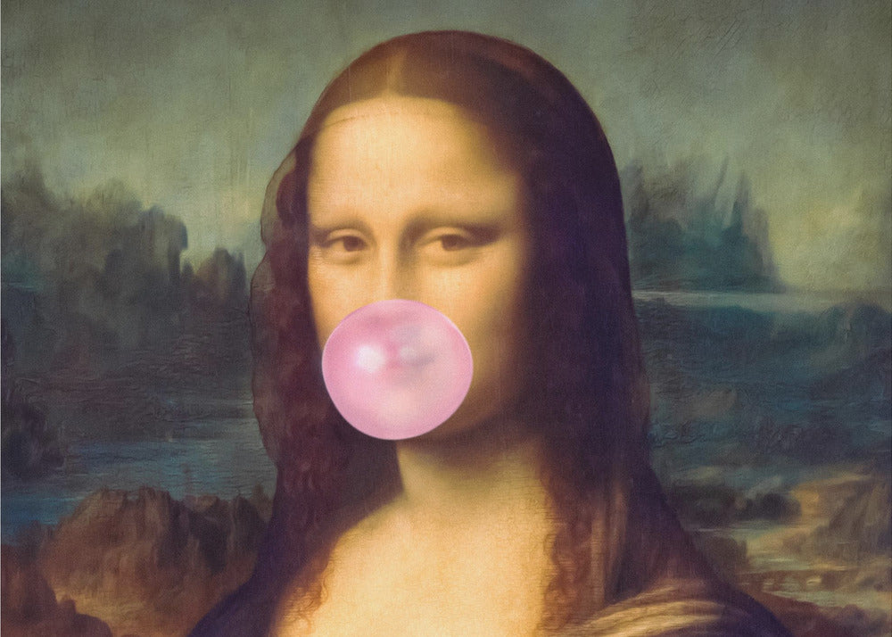 Mona Lisa Bubble Gum | Canvas