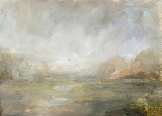 Misty Morning Vista | Canvas