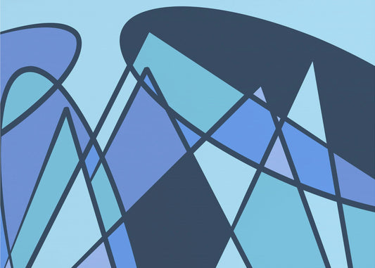 Blue abstract | Canvas