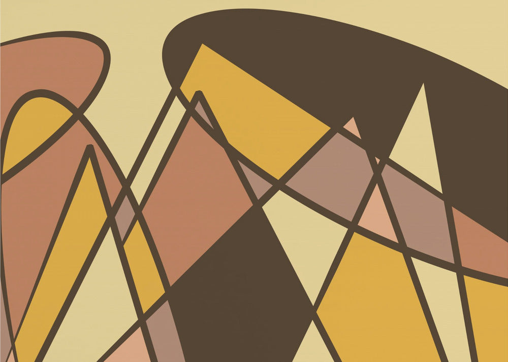 abstract golden | Canvas