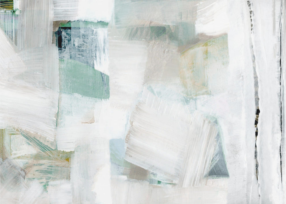 Whispers of White and Blue | Canvas