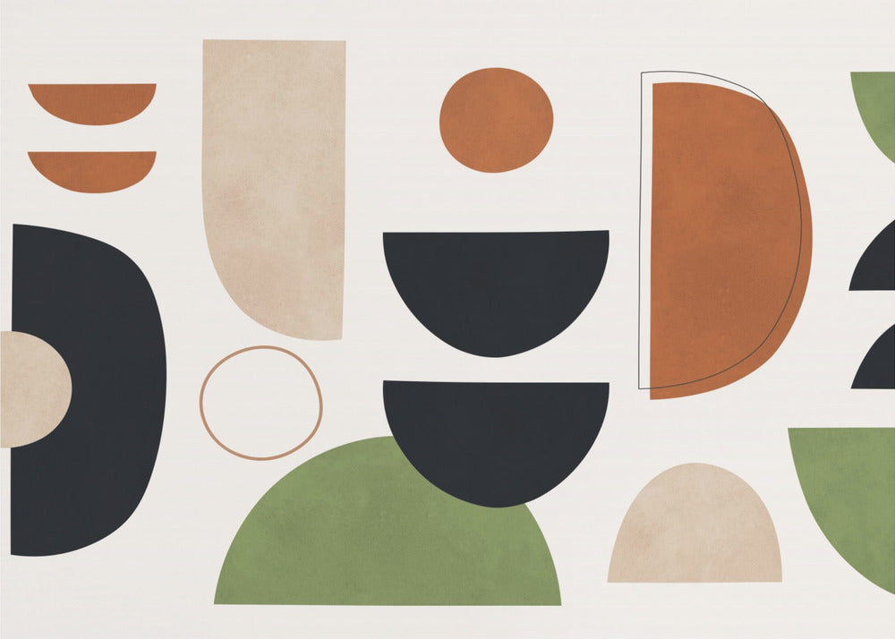 Array of Geometric Shapes | Wallpaper
