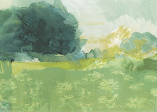 Emerald Meadow Dreams | Canvas