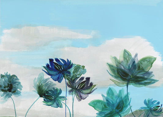 Azure Bloom Horizon | Poster