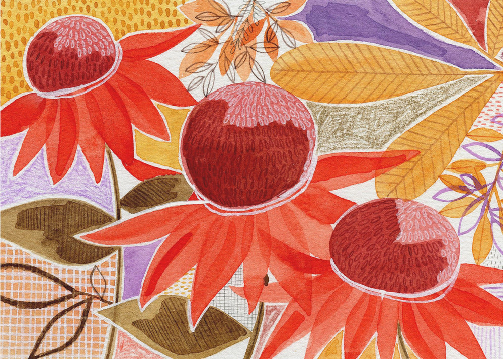 Layered Botanical Watercolour | Poster