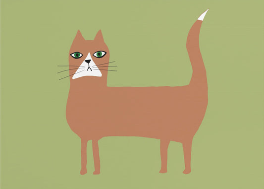 Cat ginger orange | Poster