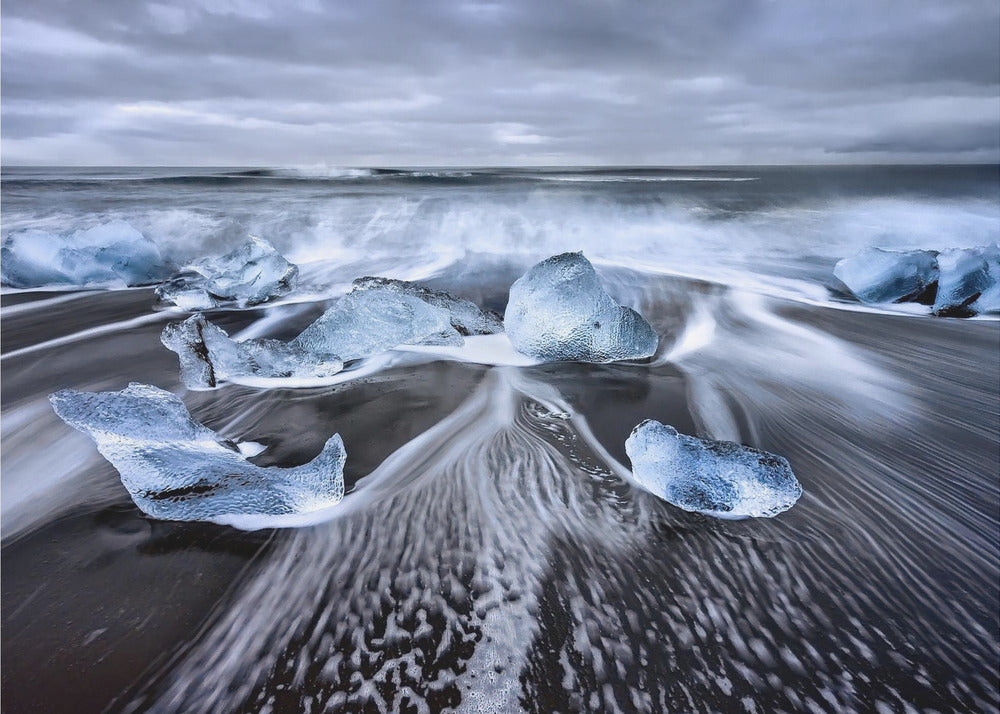 Blue Diamonds | Canvas