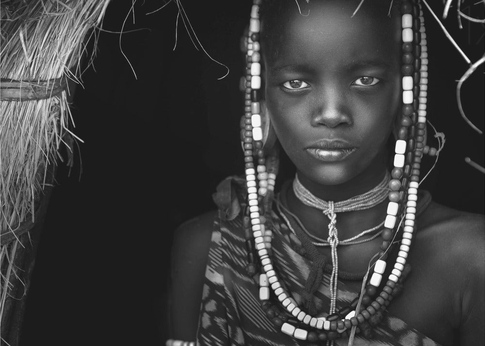 Mursi Girl | Canvas