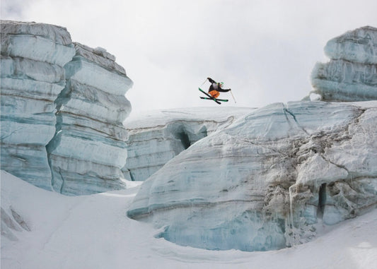 Candide Thovex out of nowhere into nowhere | Canvas