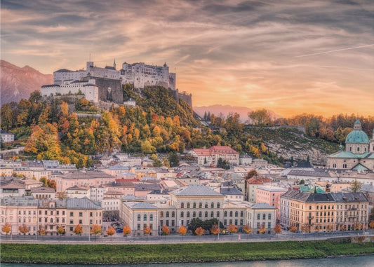 Salzburg in Fall Colors | Wallpaper