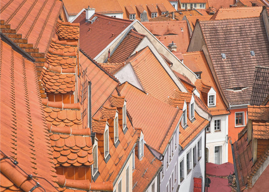 The color of these roofs... | Poster