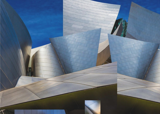 Disney Concert Hall-Montage (Color Version) | Poster
