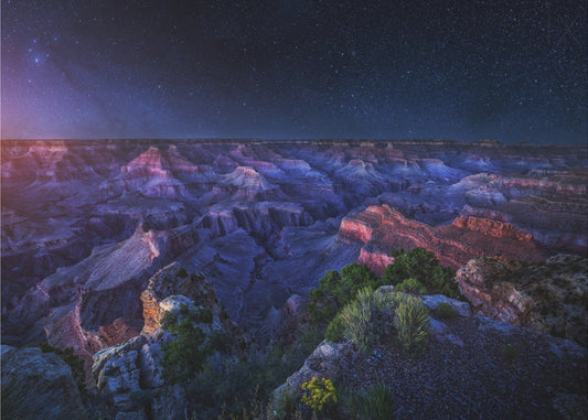 Grand Canyon Night | Canvas