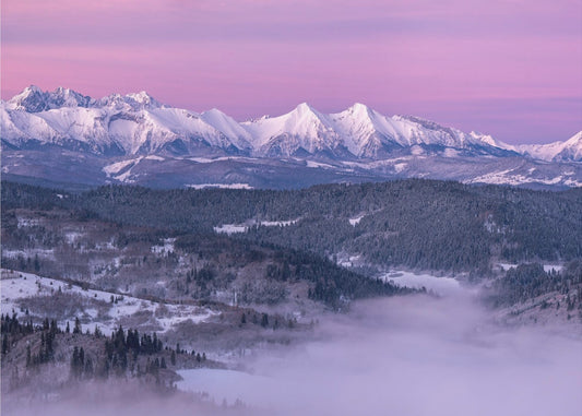 Dawn - Tatra Mountains | Canvas
